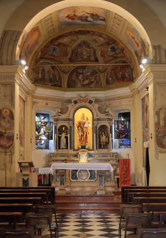 Interno Santuario Madonna del Rosario