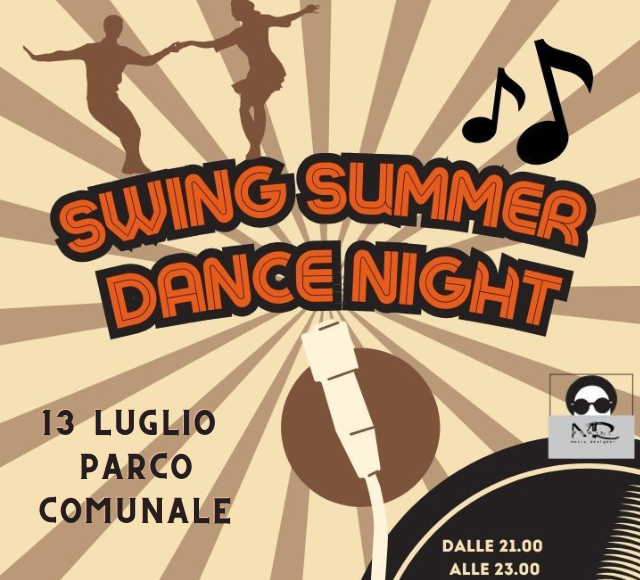 13 Luglio: serata danzate al parco