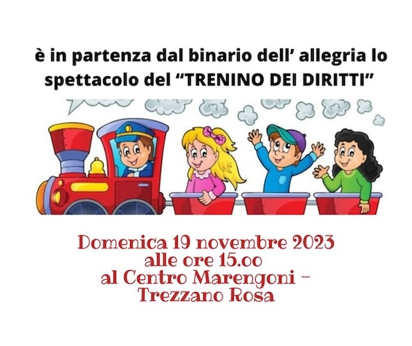 Spettacolo per bambini  "Trenino dei diritti"