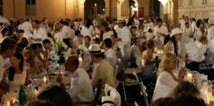 Seconda edizione cena in bianco sotto le stelle