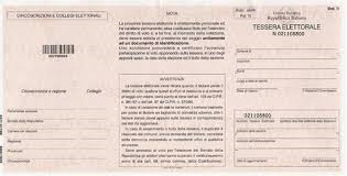 Consegna Tessere Elettorali